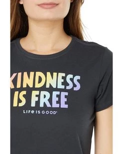 Life is Good Shirts & Tops Kindness Data Point Crusher-Lite™ Tee -Life is Good Sales Store 813xCN3fFiL. AC SR736920