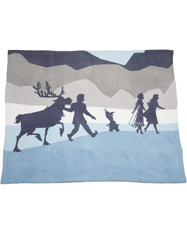 Barefoot Dreams CozyChic® Frozen Disney Throw | Bedding 4 Barefoot Dreams CozyChic® Frozen Disney Throw | Bedding - Image 2