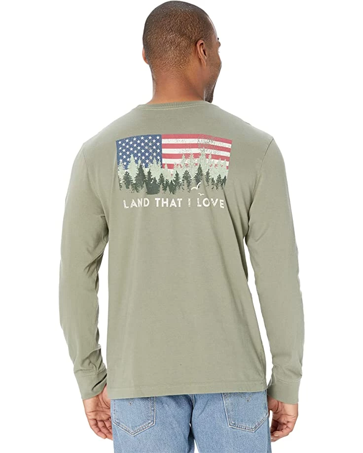 Life is Good Shirts & Tops Land That I Love Long Sleeve Crusher™ Tee 4 Life is Good Shirts & Tops Land That I Love Long Sleeve Crusher™ Tee - Image 2