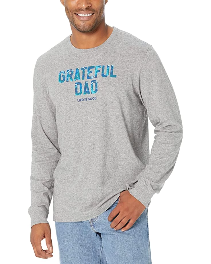 Life is Good Shirts & Tops Grateful Dad Tie-Dye Long Sleeve Crusher-Lite™ Tee 5 Life is Good Shirts & Tops Grateful Dad Tie-Dye Long Sleeve Crusher-Lite™ Tee - Image 3