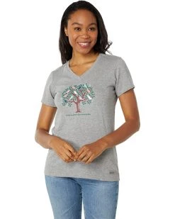 Life is Good Shirts & Tops Music Color Tree Crusher™ Vee