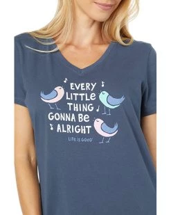 Life is Good Shirts & Tops Gonna Be Alright Crusher™ Vee 8 Life is Good Shirts & Tops Gonna Be Alright Crusher™ Vee -Life is Good Sales Store 81HSAQN4FQL. AC SR736920