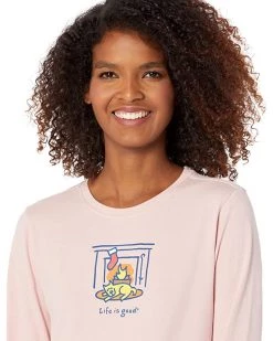 Life is Good Shirts & Tops Rocket Fireplace Long Sleeve Crusher-Lite™ Tee -Life is Good Sales Store 81JRC9yq0yL. AC SR736920