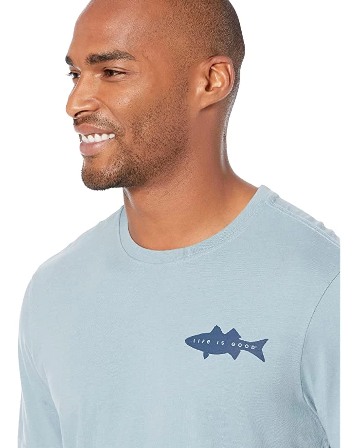 Life is Good Shirts & Tops Time Spent Fishing Crusher T-Shirt 5 Life is Good Shirts & Tops Time Spent Fishing Crusher T-Shirt - Image 3