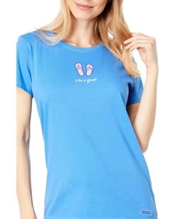 Life is Good Shirts & Tops Flip-Flops Crusher™ Tee 8 Life is Good Shirts & Tops Flip-Flops Crusher™ Tee -Life is Good Sales Store 81KXUMmz0DL. AC SR736920