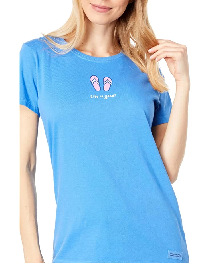 Life is Good Shirts & Tops Flip-Flops Crusher™ Tee 5 Life is Good Shirts & Tops Flip-Flops Crusher™ Tee - Image 3
