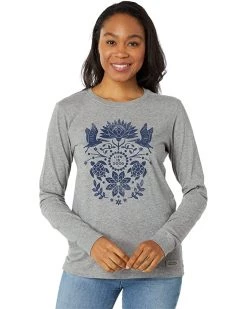 Life is Good Shirts & Tops Pelican and Turtle Long Sleeve Crusher-Lite™ Tee