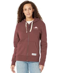 Life is Good Hoodies & Sweatshirts Here Comes The Sun Simply True Fleece Zip Hoodie