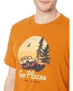 Life is Good Shirts & Tops Go Places Crusher-Lite™ Tee -Life is Good Sales Store 81ONIZlaYML. AC SR736920