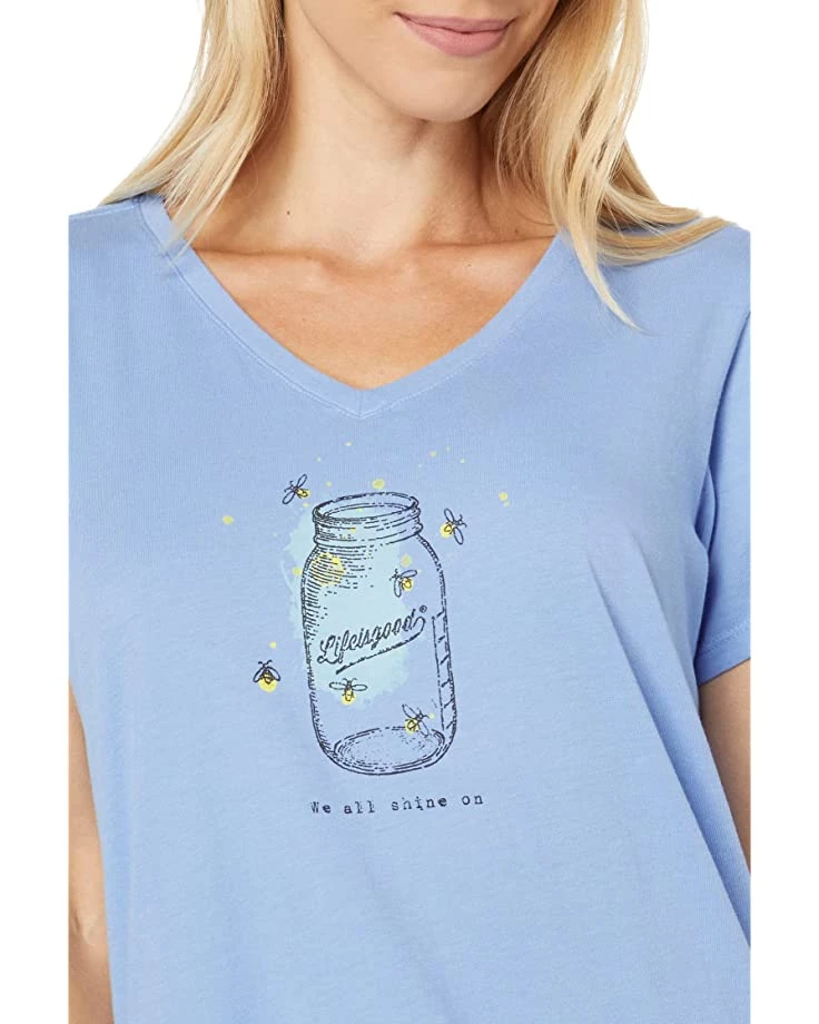 Life is Good Shirts & Tops Shien On Firefly Jar Crusher-Lite™ Vee 5 Life is Good Shirts & Tops Shien On Firefly Jar Crusher-Lite™ Vee - Image 3