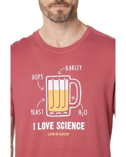 Life is Good Shirts & Tops I Love Science Beer Crusher™ Tee -Life is Good Sales Store 81VmtxEY5HL. AC SR736920
