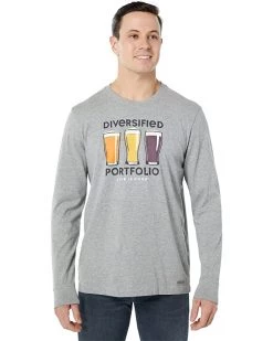 Life is Good Shirts & Tops Diversified Portfolio Long Sleeve Crusher™ Tee