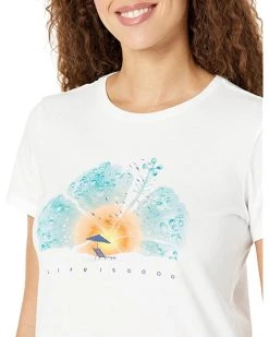 Life is Good Shirts & Tops Hibiscus Beach Water Crusher™ Tee -Life is Good Sales Store 81ZNXmkcQL. AC SR736920