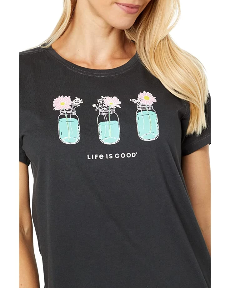 Life is Good Shirts & Tops Flag Truck Crusher Tee 5 Life is Good Shirts & Tops Flag Truck Crusher Tee - Image 3