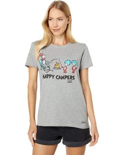 Life is Good Shirts & Tops Cat In The Hat Campfire Smores Tee