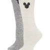 Barefoot Dreams Cozychic Classic Disney® Mickey Mouse 2-Pair Socks Set -Life is Good Sales Store 81d4gN7It5L. AC SR736920