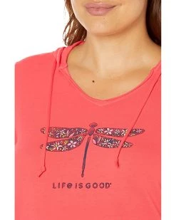Life is Good Hoodies & Sweatshirts Wildflower Dragon Long Sleeve Crusher-Lite™ Hooded Tee -Life is Good Sales Store 81dSfpadRvL. AC SR736920