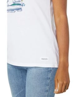 Life is Good Shirts & Tops Big USA Sailboat Crusher-Lite™ Vee 8 Life is Good Shirts & Tops Big USA Sailboat Crusher-Lite™ Vee -Life is Good Sales Store 81evcEdINEL. AC SR736920