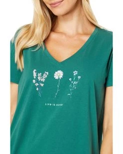 Life is Good Sleepwear Detailed Wildflower Snuggle Up Relaxed Sleep Vee -Life is Good Sales Store 81gpVJJzLhL. AC SR736920