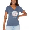 Life is Good Shirts & Tops American Sunflower Short Sleeve Crusher™ Vee -Life is Good Sales Store 81inJXTKbIL. AC SR736920