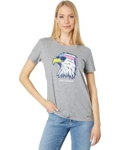 Life is Good Shirts & Tops Patriotic Eagle Crusher-Lite™ Tee
