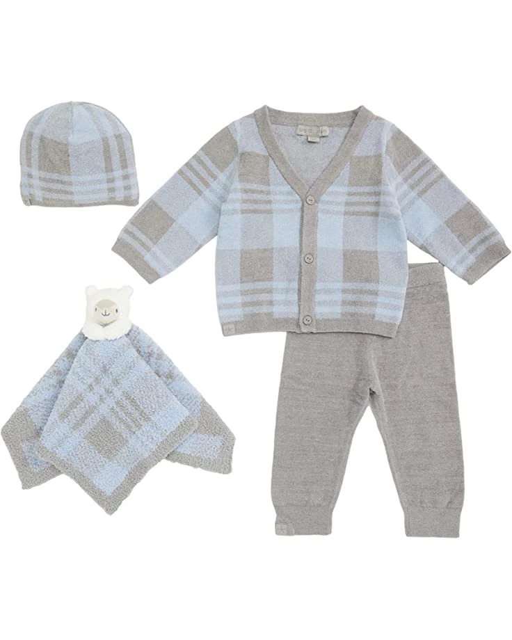 Barefoot Dreams Kids CozyChic Ultra Lite Plaid Bundle (Infant) | Kids' Sets 4 Barefoot Dreams Kids CozyChic Ultra Lite Plaid Bundle (Infant) | Kids' Sets - Image 2