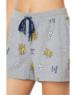 Life is Good Sleepwear Rocket with Daisy Snuggle Up Sleep Shorts -Life is Good Sales Store 81wVlICHNL. AC SR736920