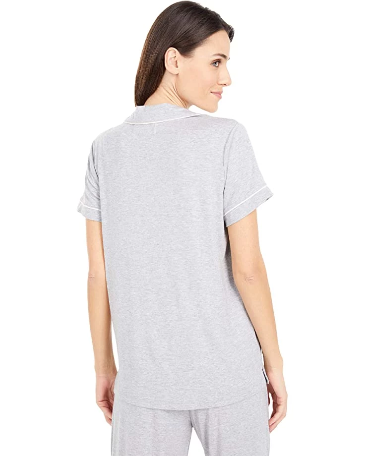 Barefoot Dreams Malibu Collection Disney Princess Piped PJ Set | Sleepwear 5 Barefoot Dreams Malibu Collection Disney Princess Piped PJ Set | Sleepwear - Image 3