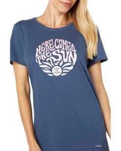 Life is Good Shirts & Tops Trippy Here Comes The Sun Crusher-Lite™ Tee -Life is Good Sales Store 81yrOd0coTL. AC SR736920