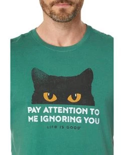 Life is Good Shirts & Tops Pay Attention Cat Eyes Crusher™ Tee -Life is Good Sales Store 913ievFrs3L. AC SR736920