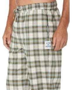 Life is Good Sleepwear Putty Plaid Classic Sleep Pants -Life is Good Sales Store 915TvwUPbiL. AC SR736920