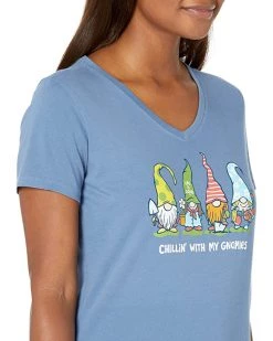 Life is Good Shirts & Tops Garden Gnomies Chillin' Short Sleeve Crusher™ Vee 8 Life is Good Shirts & Tops Garden Gnomies Chillin' Short Sleeve Crusher™ Vee -Life is Good Sales Store 91D2s0G3lgL. AC SR736920