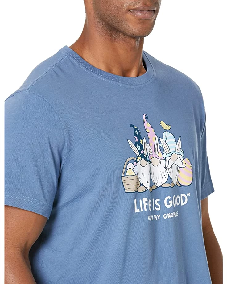 Life is Good Shirts & Tops Easter Gnomies Crusher™ Tee 5 Life is Good Shirts & Tops Easter Gnomies Crusher™ Tee - Image 3