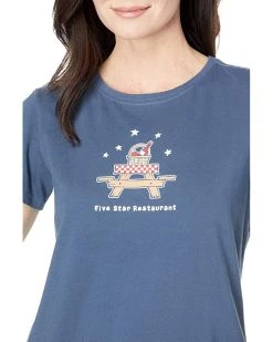 Life is Good Shirts & Tops Five Star Restaurant Crusher™ Tee -Life is Good Sales Store 91XzAJGUauL. AC SR736920