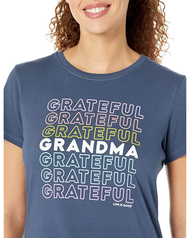 Life is Good Shirts & Tops Grateful Grandma Crusher™ Tee 5 Life is Good Shirts & Tops Grateful Grandma Crusher™ Tee - Image 3