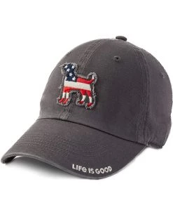 Life is Good Hats American Tattered Chill Cap