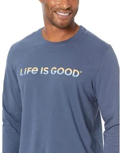 Life is Good Shirts & Tops LIG Sunset On The Water Long Sleeve Crusher™ Tee -Life is Good Sales Store 91nf4Kmxp8L. AC SR736920