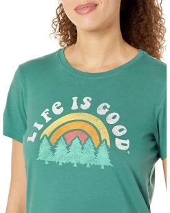 Life is Good Shirts & Tops Rainbow Forest Crusher™ Tee -Life is Good Sales Store 91xYDRvBgkL. AC SR736920